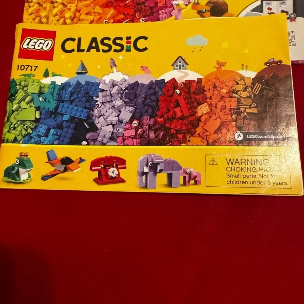 Lego Instructions Manual Only! Lot Of 5 Classic 10698 11011 10717 10713 11017 ++